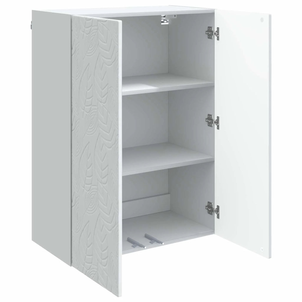 Mobiletto a muro Bianco 66 x 34,5 x 90 cm Legno ingegnerizzato 898735