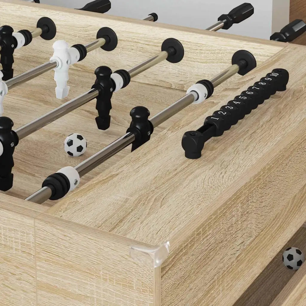 Tavolo da Foosball Rovere Sonoma 146,5 x 74 x 85 cm 3378201