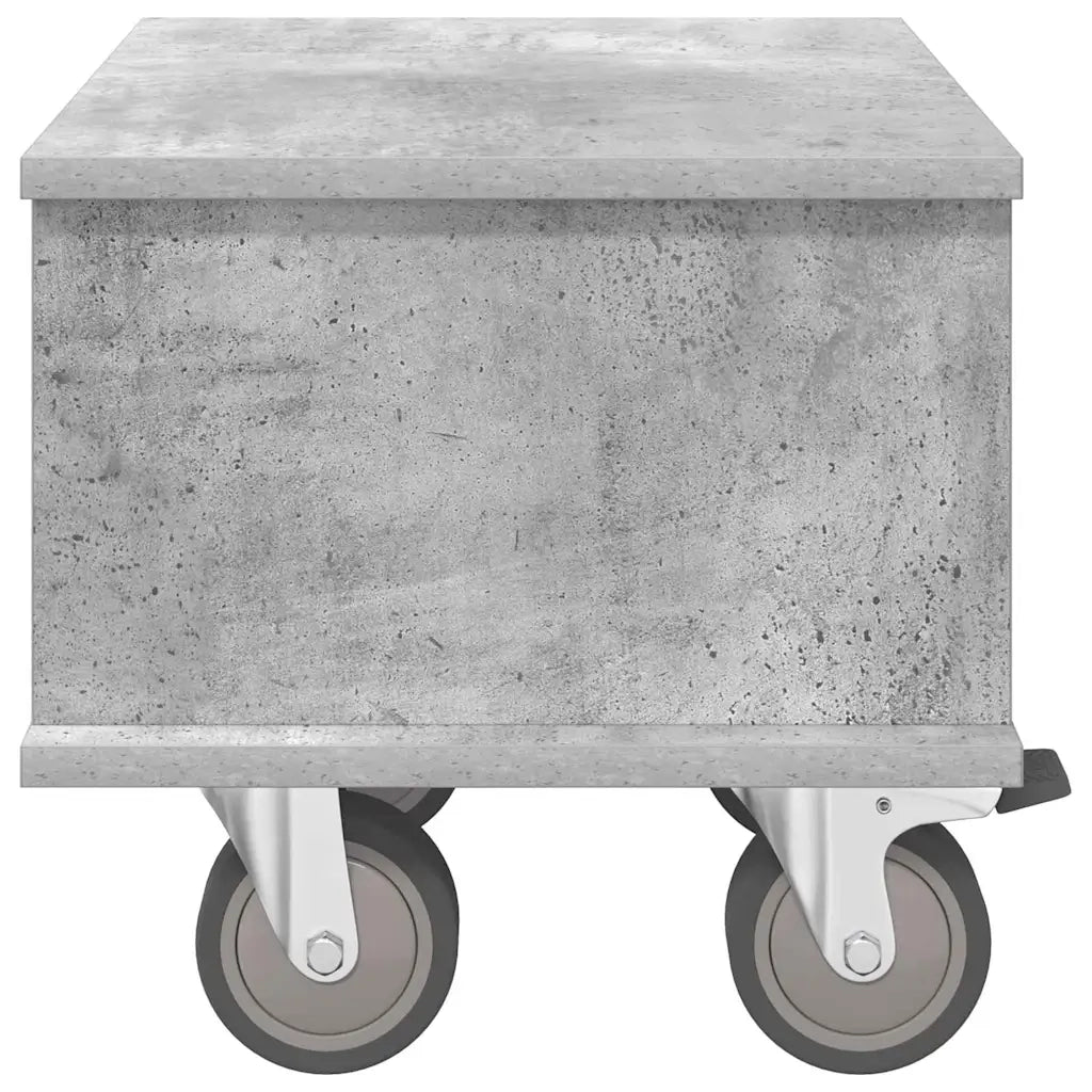 Supporto TV 37 x 35 x 35 cm Grigio cemento Legno ingegnerizzato 891051