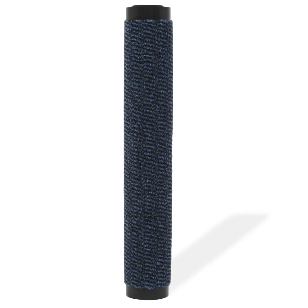 Tappeto Antipolvere Trapuntato Rettangolare 60x90cm Blu 132709