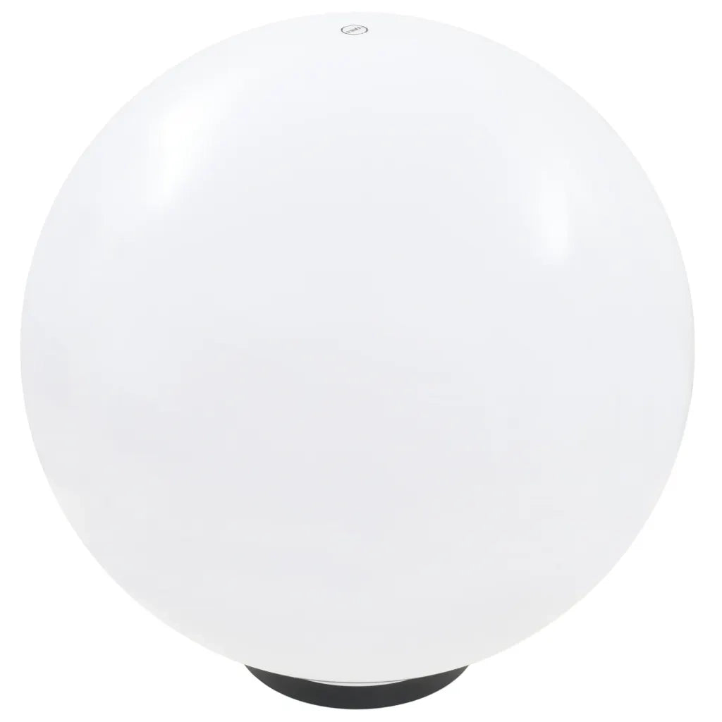 Lampada LED sferica decorativa 50 x 50 x 50 cm per giardino spazio esterno crea un'atmosfera accogliente realizzata in PMMA bianco 02_0045970