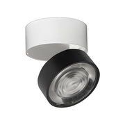 Hole - Applique/Plafoniera LED 13W 3000K CRI90 IP20 ottica 38° dimmerabile, in alluminio, finitura bianco/nero - Rossini Group