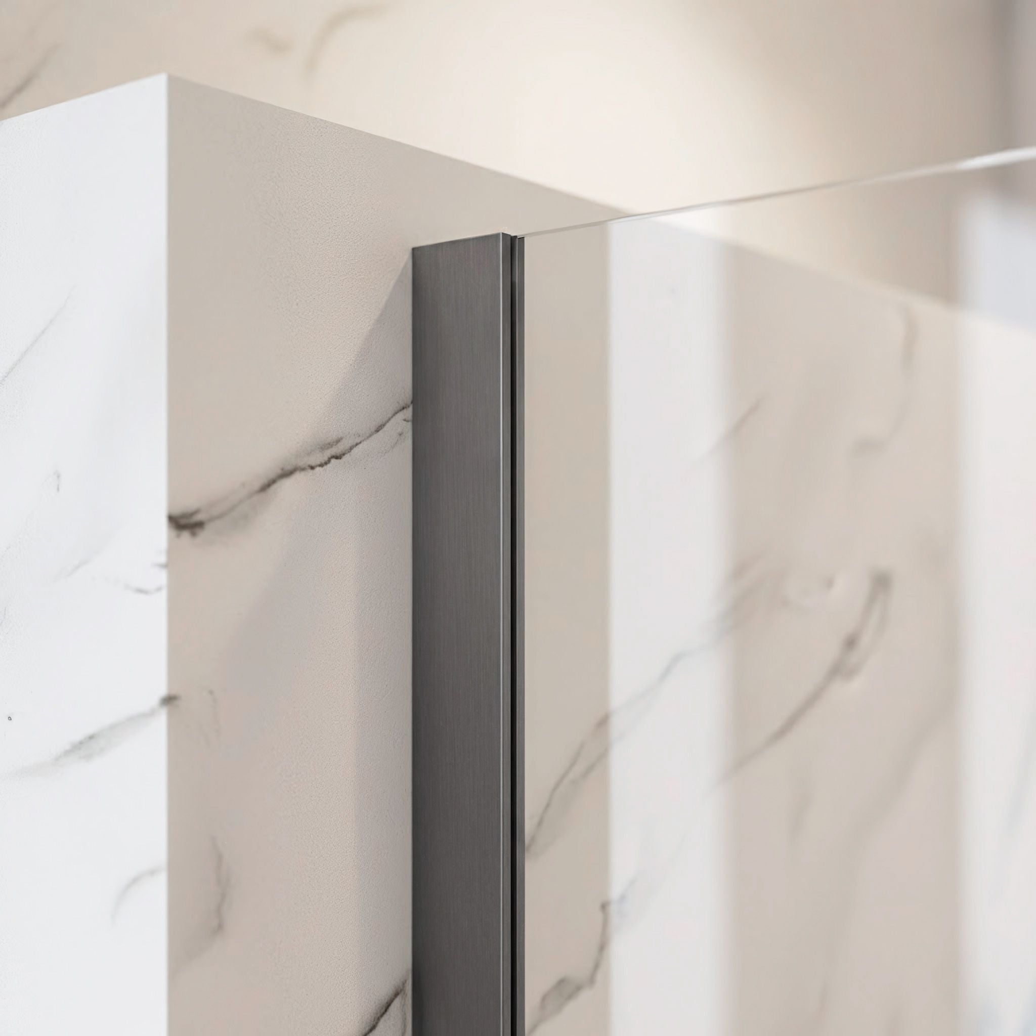 Parete Doccia Rea Flexi Transparent / Titan 70