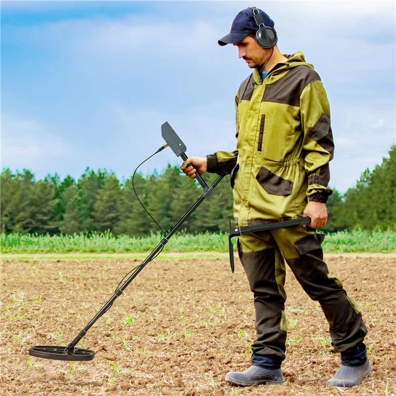 METAL DETECTOR PROFESSIONALE CON 5 MODALITÀ IMPERMEABILE IP68 E DISPLAY LCD RETROILLUMINATO