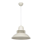 Lampada a sospensione stile industriale Tibet ASZ0870 colore crema