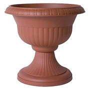 VASO CON SUPPORTO Ø cm 30 x h.30 lt.6,5 - coccio