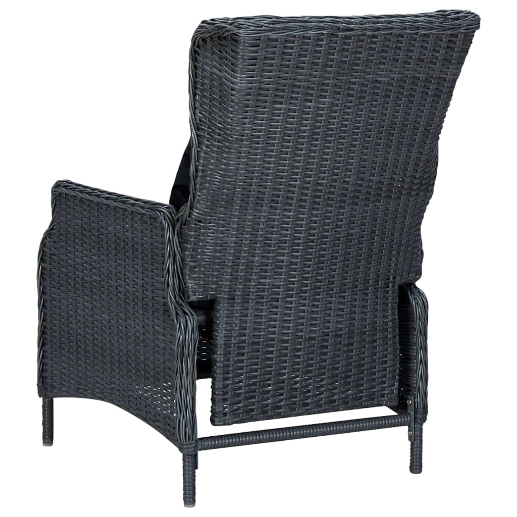 Set da pranzo 7 pezzi con cuscini resina intrecciata grigio scuro 02_0014636