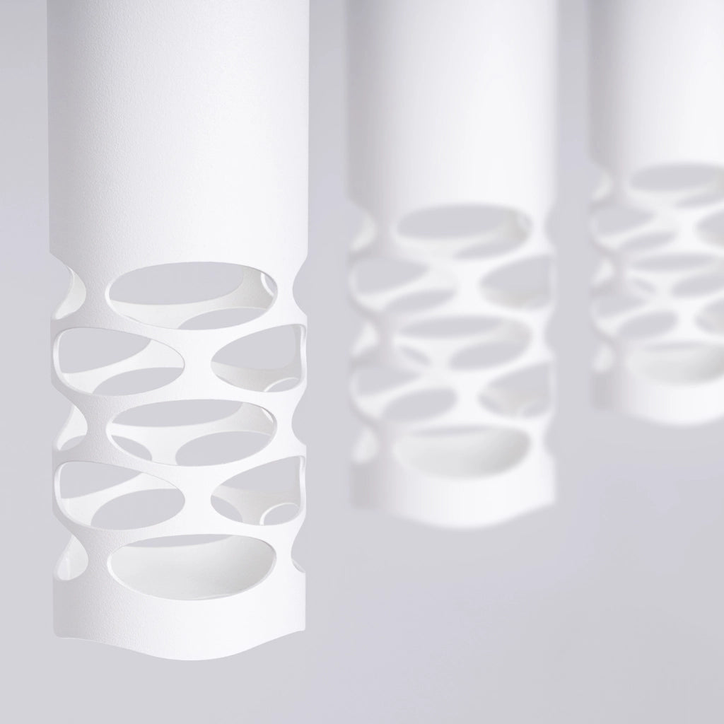 Lampada a sospensione LIRO 3L bianco