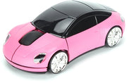 Pulsante sportivo - Mouse da gaming - Design ergonomico - Rosa - Mouse ottica - Per pc e laptop - Gaming e ufficio