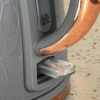 Set da cucina 2-in-1, Tostapane e Bollitore da 1,7 L, Grigio