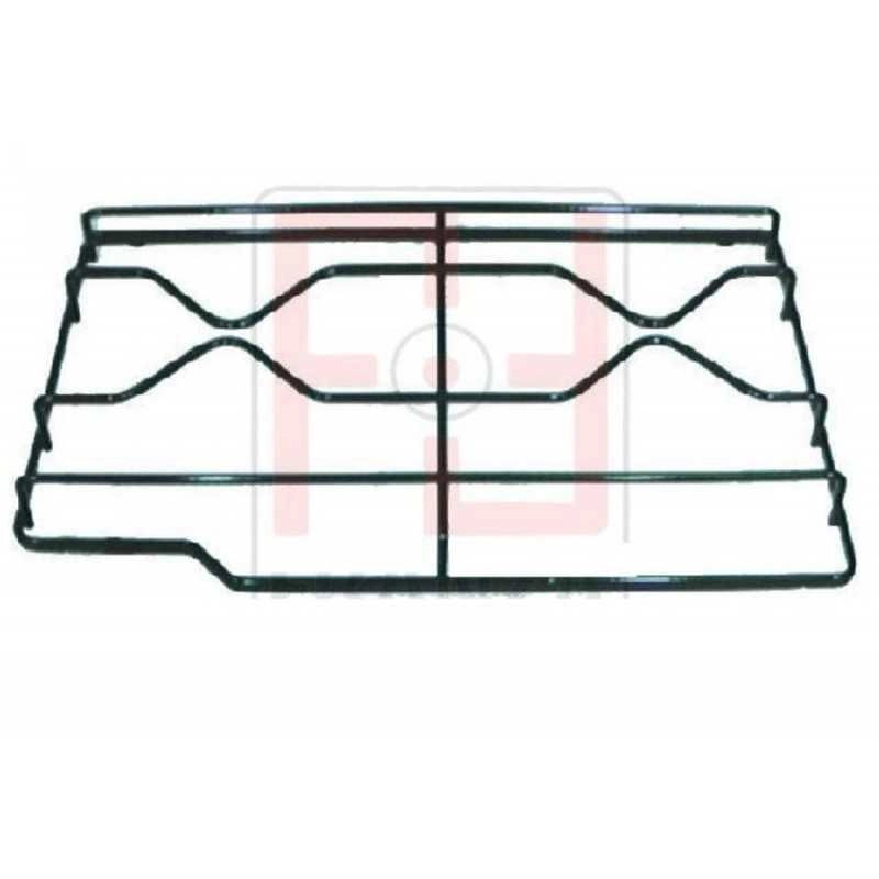 GRIGLIA PIATTINA 2 FUOCHI PIANI COTTURA ARISTON INDESIT LUNGA 448X283 AR032437 - Ariston Indesit