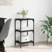 Armadio per Libri Rovere nero 40 x 33 x 70,5 cm 881104
