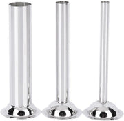 3 pezzi di griglia per salsicce - Ø 12mm/19mm/32mm - tubi di acciaio inossidabile per salsicce - per misura 5 - macchina a mano o elettrica per affettare carne