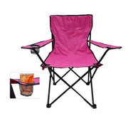 SEDIA DA CAMPING PIEGHEVOLE 83x50x80h - Col. Assortita