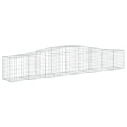 Cesto Gabbione ad Arco 400x50x60/80 cm Ferro Zincato