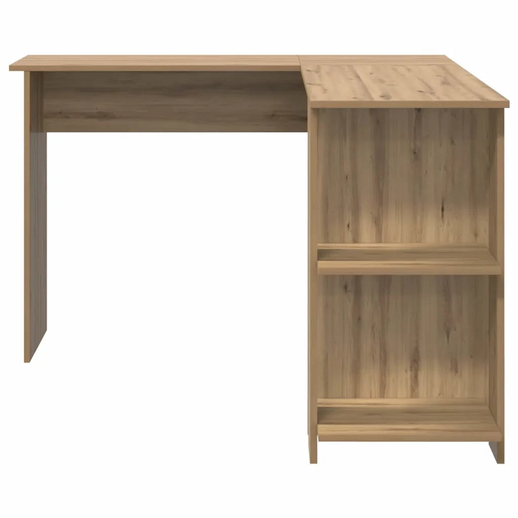 Scrivania ad angolo Rovere artigianale Legno ingegnerizzato 869561