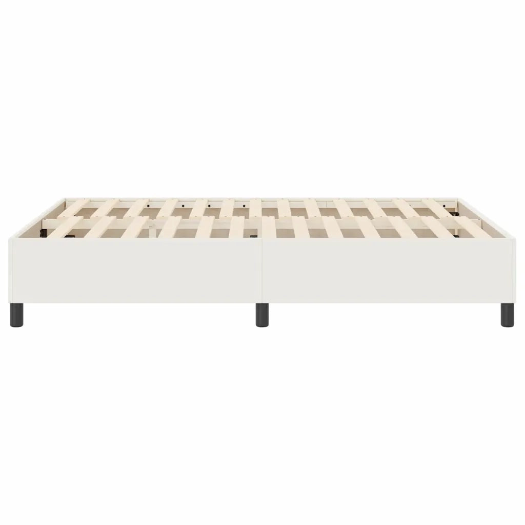 Struttura letto piattaforma Crema 160 x 200 cm Tessuto in Cords 3337419