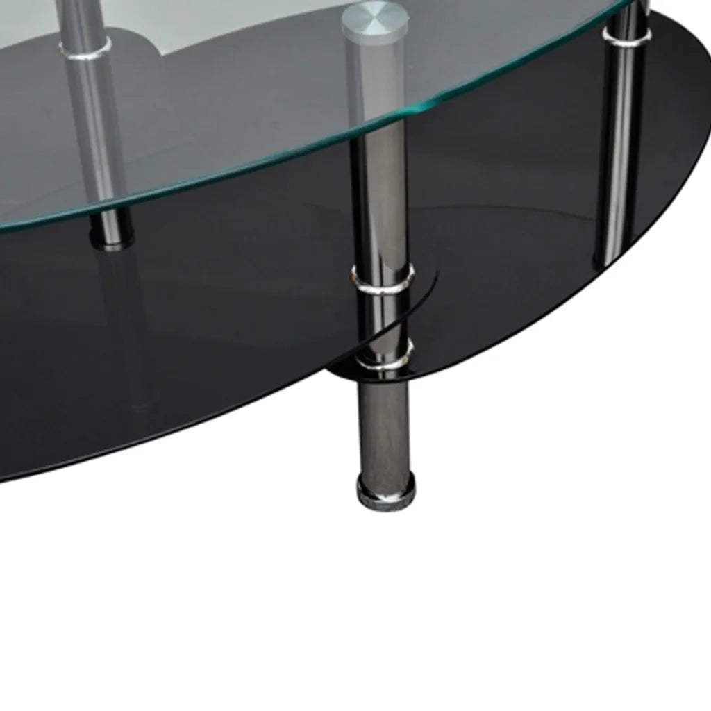 Tavolino da CaffÃ¨ con Design Esclusivo Nero  cod mxl 14678