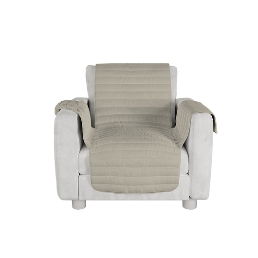 Copridivano Trapuntato 1 Posto in Microfibra Panna