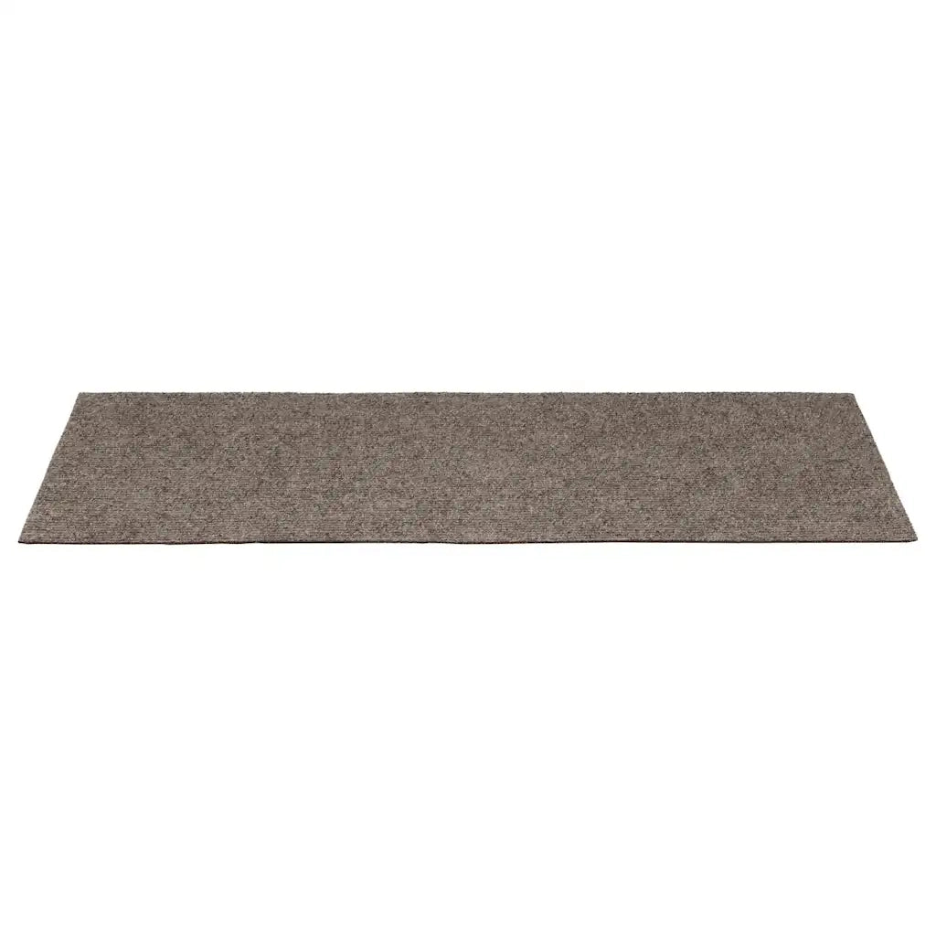 Tappetini per scale autoadesivi 15 pz 60x25 cm beige rettangolari 326921