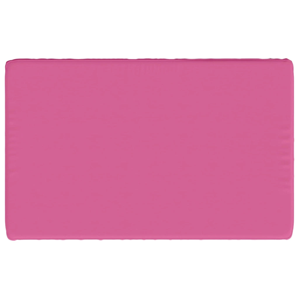 Cuscini per Panchina a 2 Pezzi VUGHT 2 pz 100% Poliestere Rosa 951739