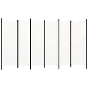 Paravento a 6 Pannelli Bianco 300x180 cm 320727