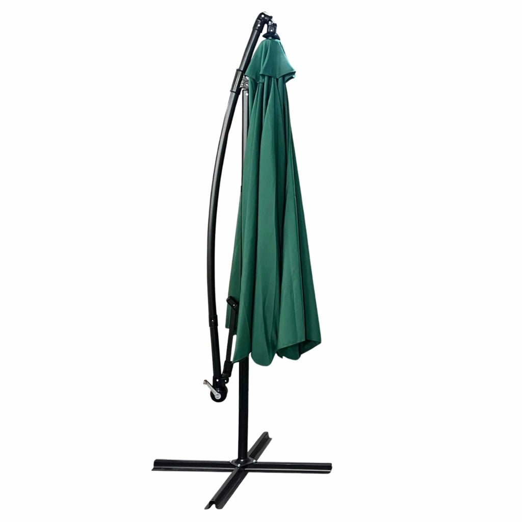 Ombrellone da giardino ASTER con protezione UV in colore rosso peso 12,1 kg dimensioni 300x300x245 cm