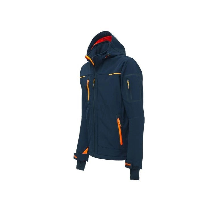 Giubbotto Soft Shell Space Upower Blue L