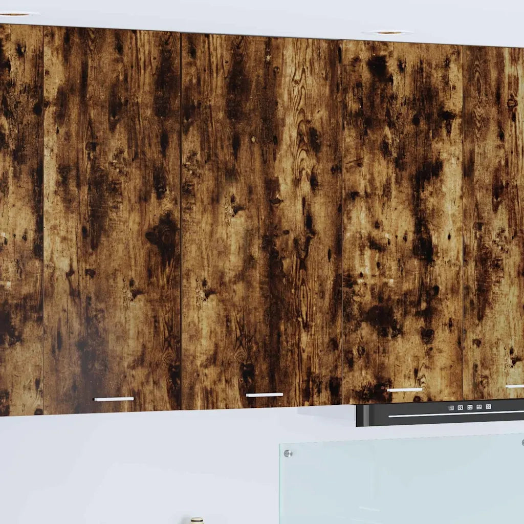 Armadio pensile Rovere Affumicato e Bianco 50 x 31 x 100 cm 884350