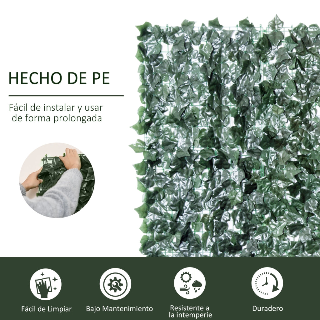 Tappeto Artificiale per Giardino 2.4x1 m ¨C Zephmum ¨C Verde per Balcone