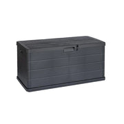 MAURY'S BAULE CASSAPANCA ANTRACITE ALPHA 340 LT DA ESTERNO IN RESINA 118X59XH57 CM