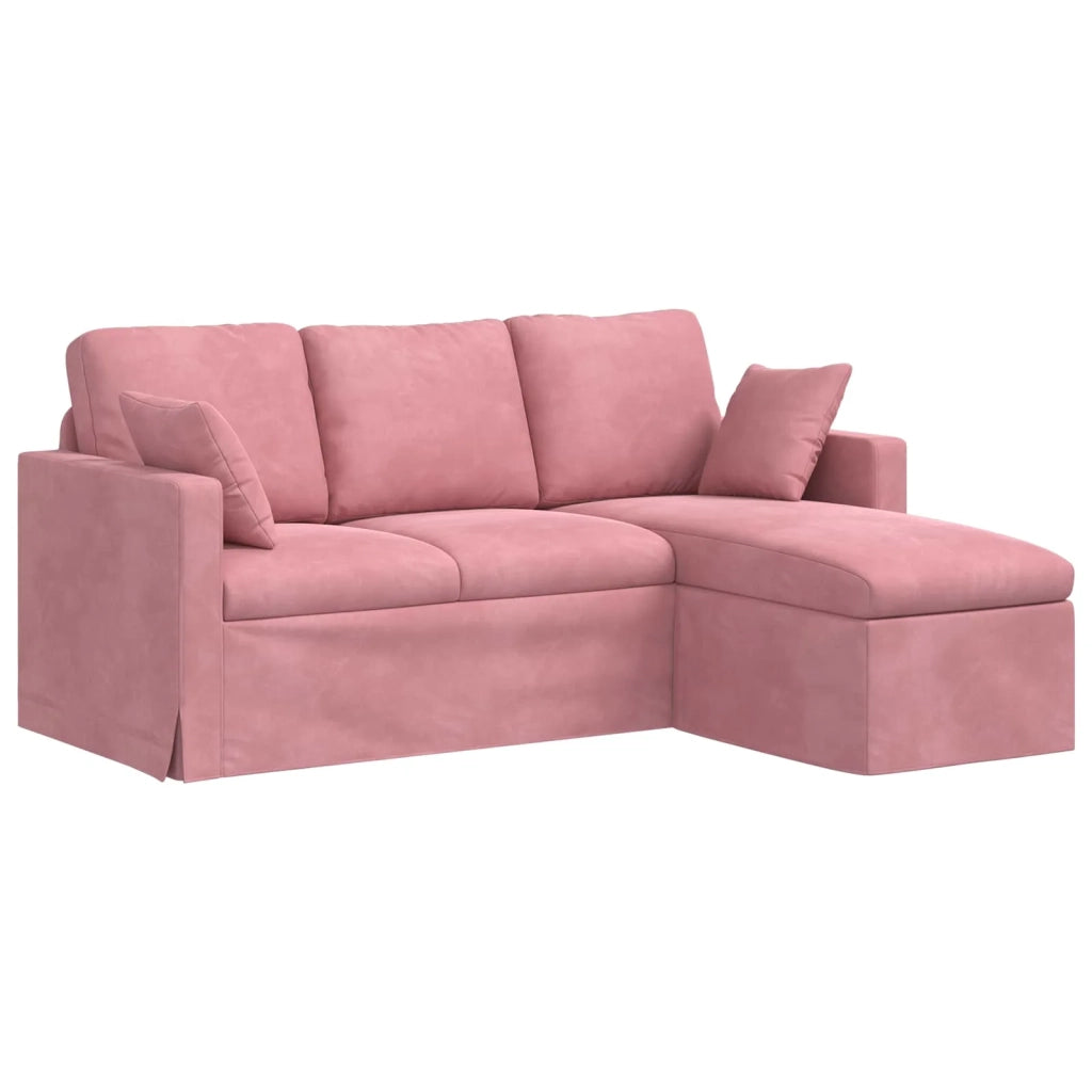 Divano Rosa 178 x 134 x 80 cm Velluto 42024453