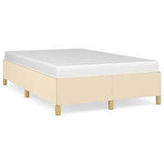 Letto matrimoniale | Letto per adulti | Giroletto senza Materasso Crema 120x200 cm Tessuto