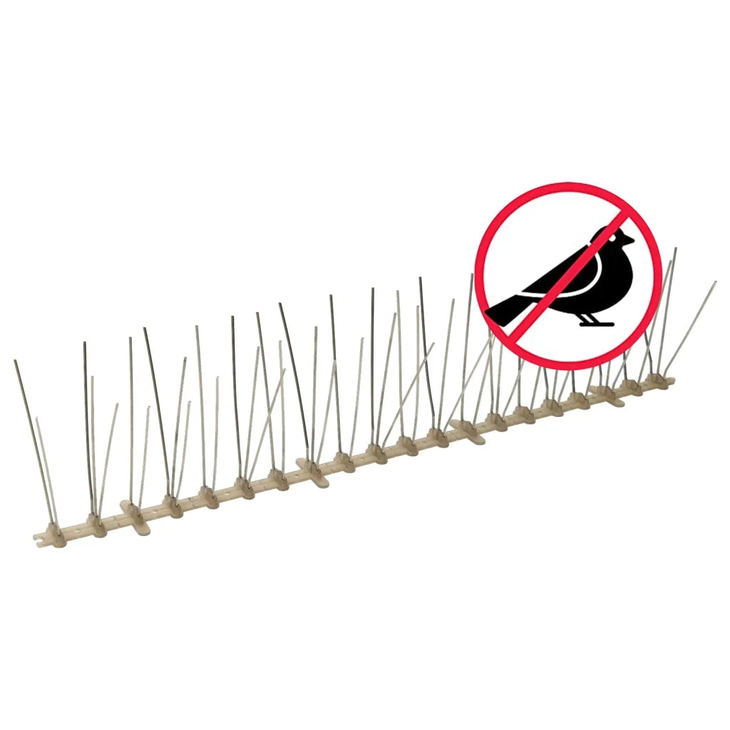 Set Dissuasori per Uccelli e Piccioni 20 pz 5 File 10 m CFW2068338