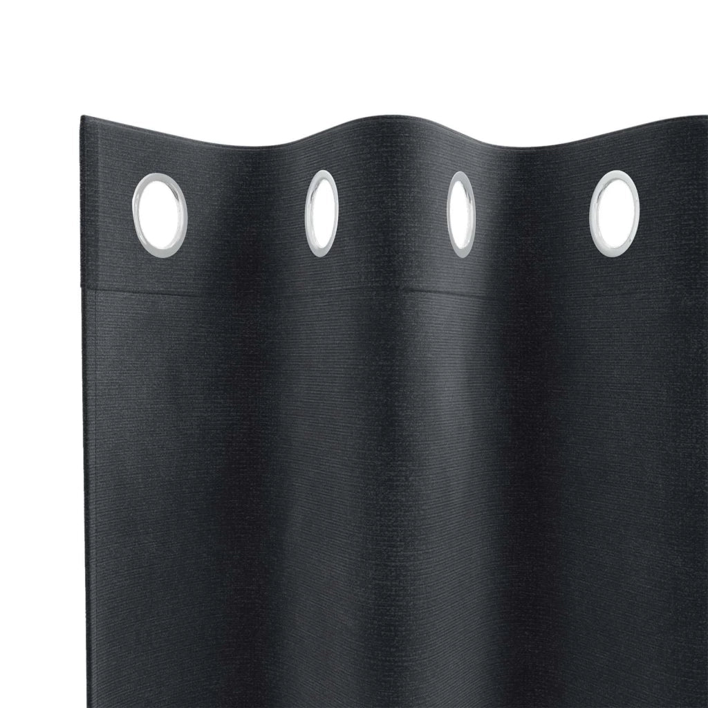 Tende oscuranti 2 pcs Grigio scuro 140 x 245 cm Velluto 4107226
