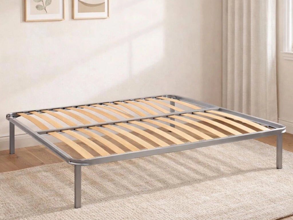 Rete letto matrimoniale Alessa, Rete ortopedica in multistrato di betulla a 13 doghe, 100% Made in Italy, cm 160x200h 34