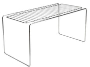 MAURY'S RIPIANO DA CUCINA SILVER IN ACCIAIO INOX 40 X 20 X H20 CM
