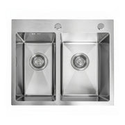 Lavello In Acciaio Toby Brush Steel senza rubinetto da cucina