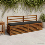 Cuscini per Panchina a 2 Pezzi SOEST 2 pz 100% Poliestere 949157
