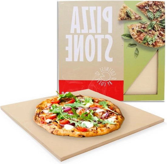 Pietra per Pizza 425×425x1 cm - Ideale per Amanti della Pizza