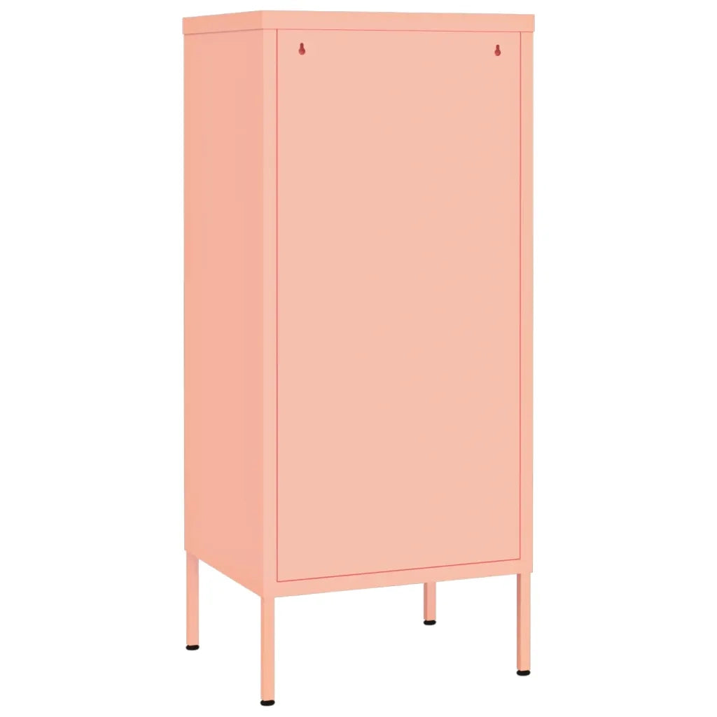 Armadietto Rosa 42,5x35x101,5 cm in Acciaio