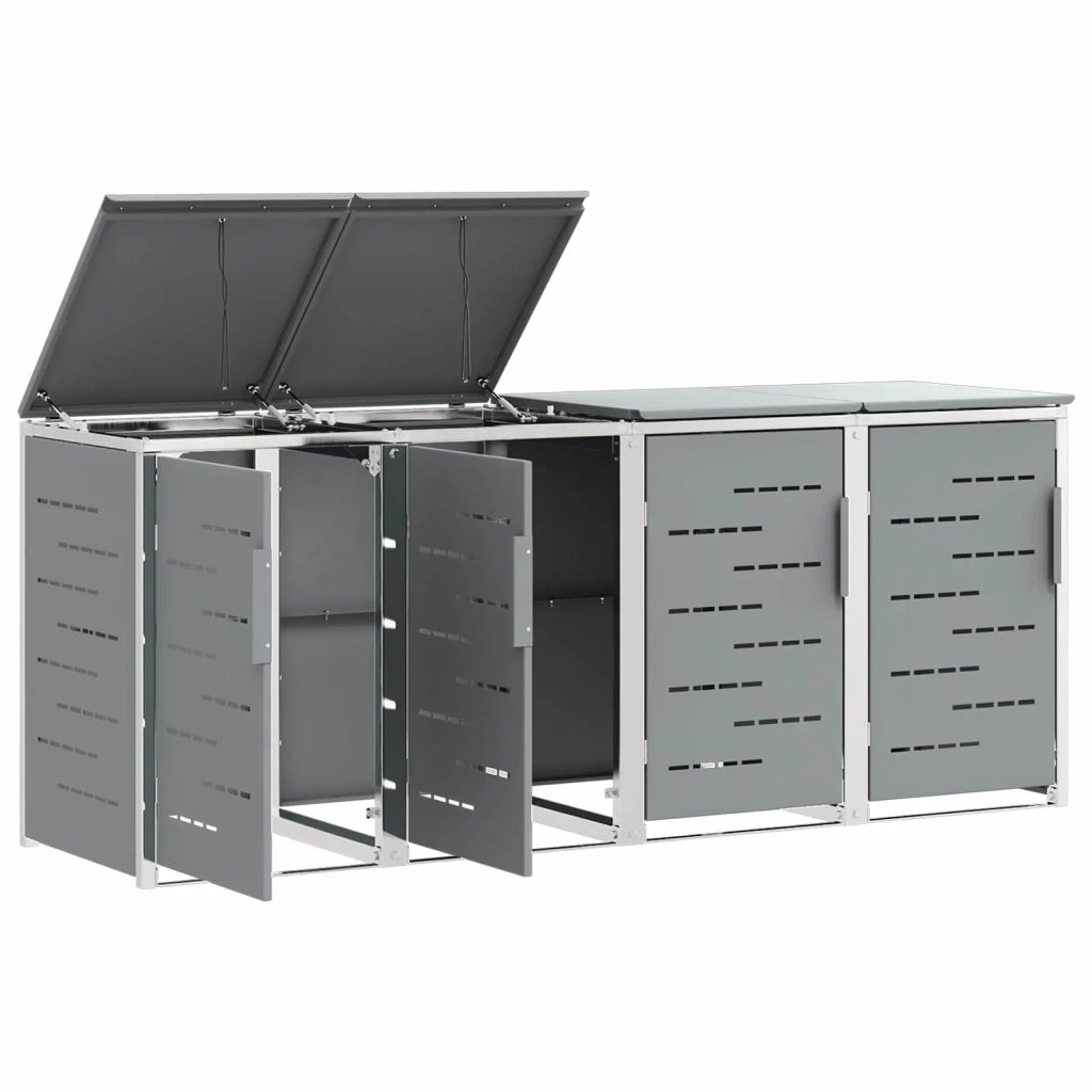 Stoccaggio contenitore a ruote Grigio 276 x 77,5 x 112,5 cm 3422245