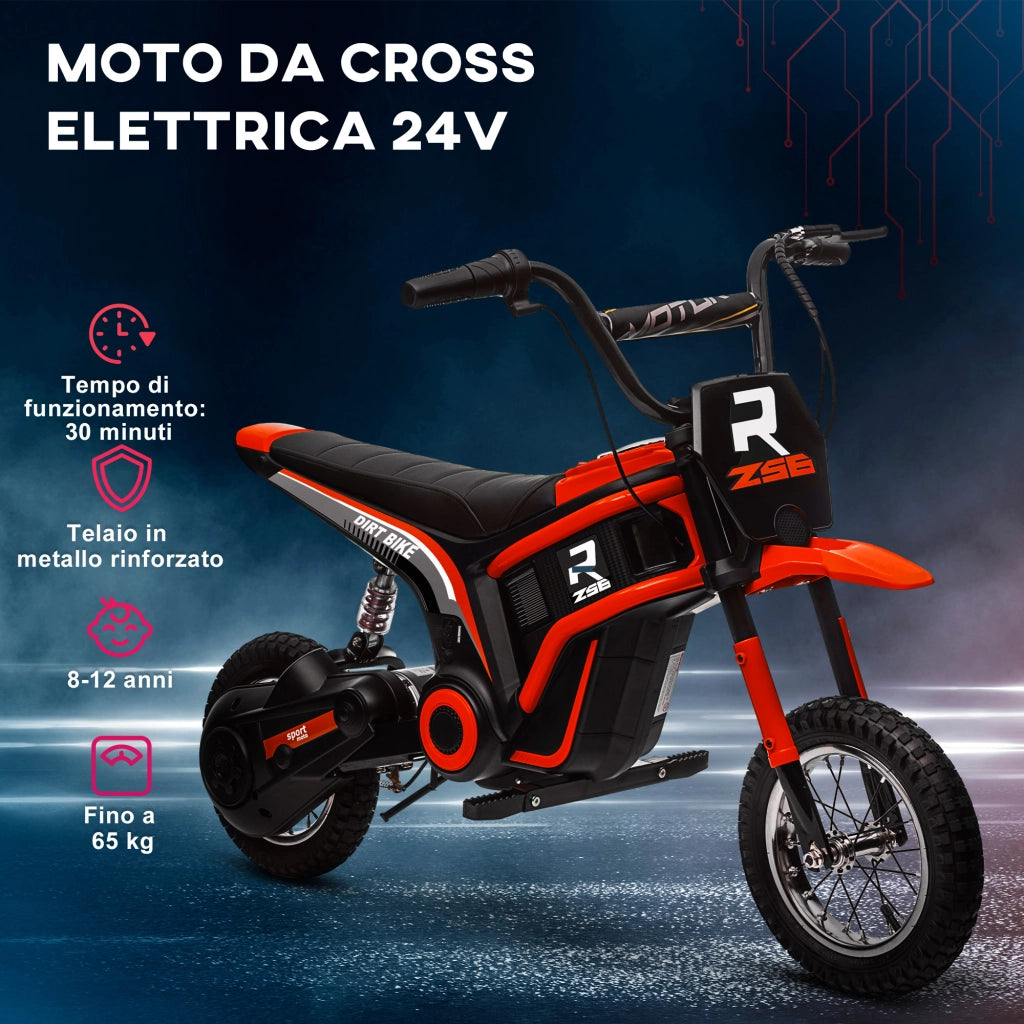 Moto Elettrica Bambini ¨C zephmum ¨C Rosso