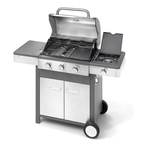 Barbecue gpl ompagrill 4/b indianapolis grigio e inox