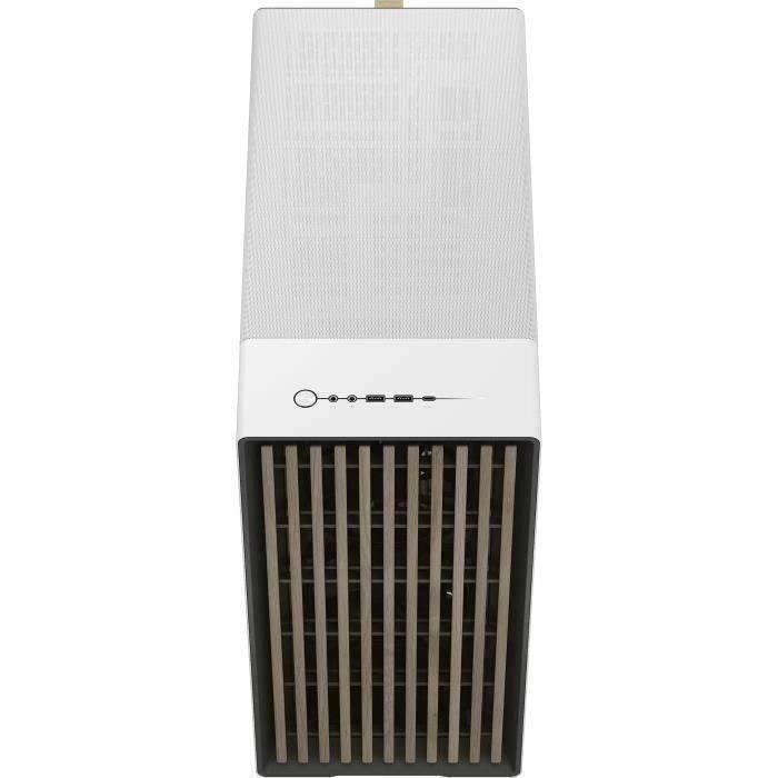 Case per PC - FRACTAL DESIGN - North XL Chalk White - FD-C-NOR1X-03 - E-ATX - Design elegante in legno e lega
