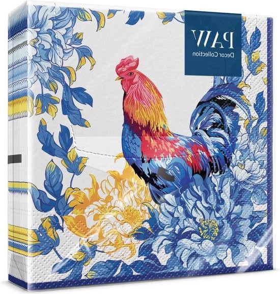Serviette di carta 33 x 33 cm 3 strati - 20 pezzi - per compleanni e riunioni di famiglia serviette di carta
