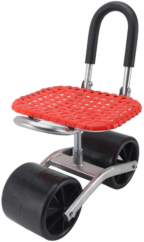 Sedia da Giardino a Ruote Sostenibile - Cuscino da Giardino con Supporto alle Ginocchia - Sedile da Giardino con Ruote - Gomma da Giardino Multifunzionale - Progettata per essere Mobili 

Modello: 
Specifica tecnica: 
Codice prodotto: