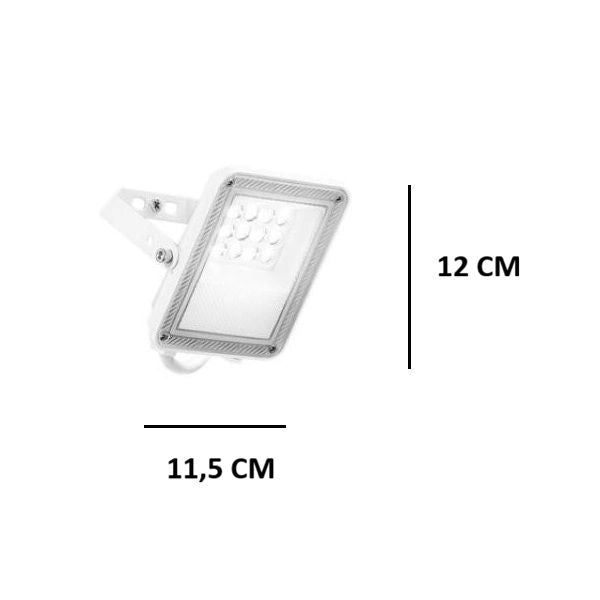 FARO PROIETTORE PER ESTERNO A LED 10W 3CCT BIANCO ESUS FAN EUROPE