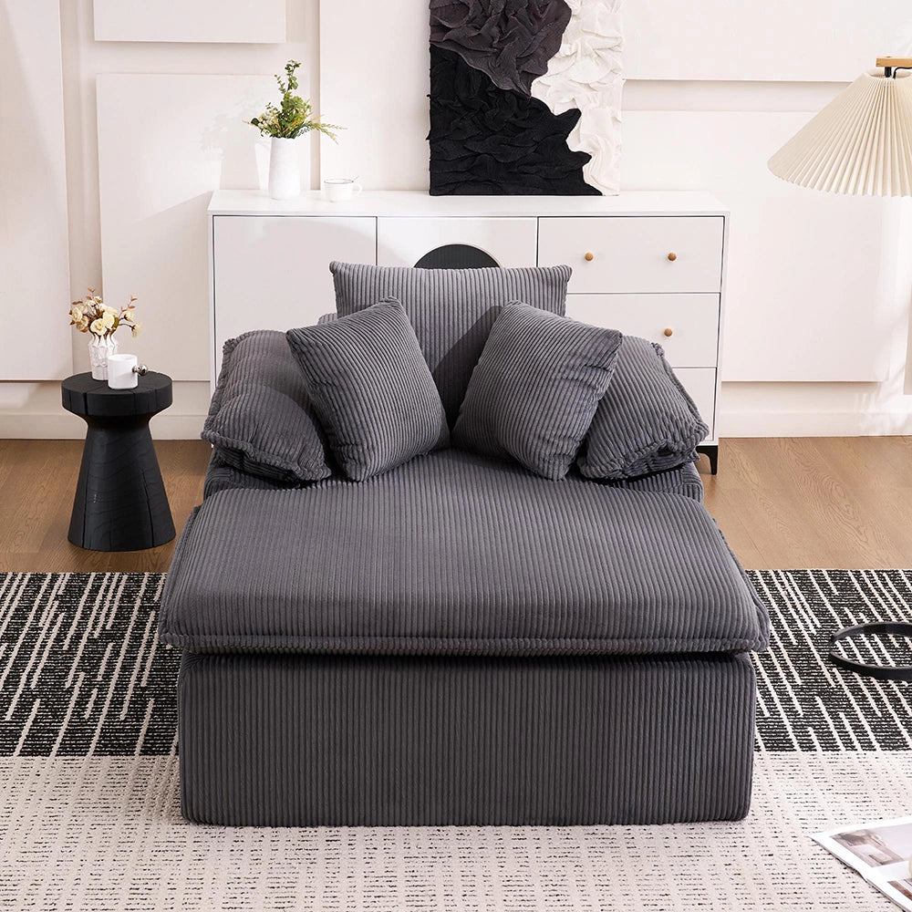 Canap¨¦ inclinabile da 46 cm - Xylo - Design senza telaio per lettura