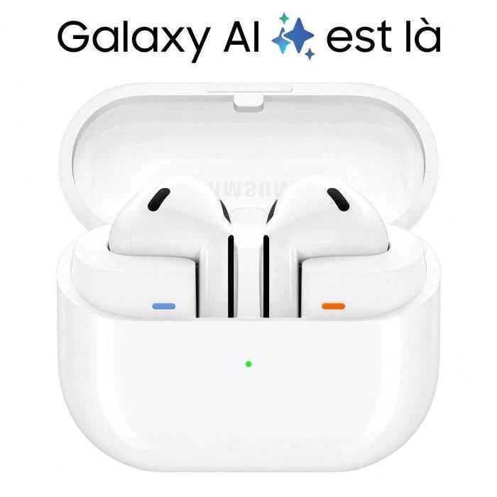 Cuffie wireless SAMSUNG Galaxy Buds3 con riduzione attiva del rumore Bianco